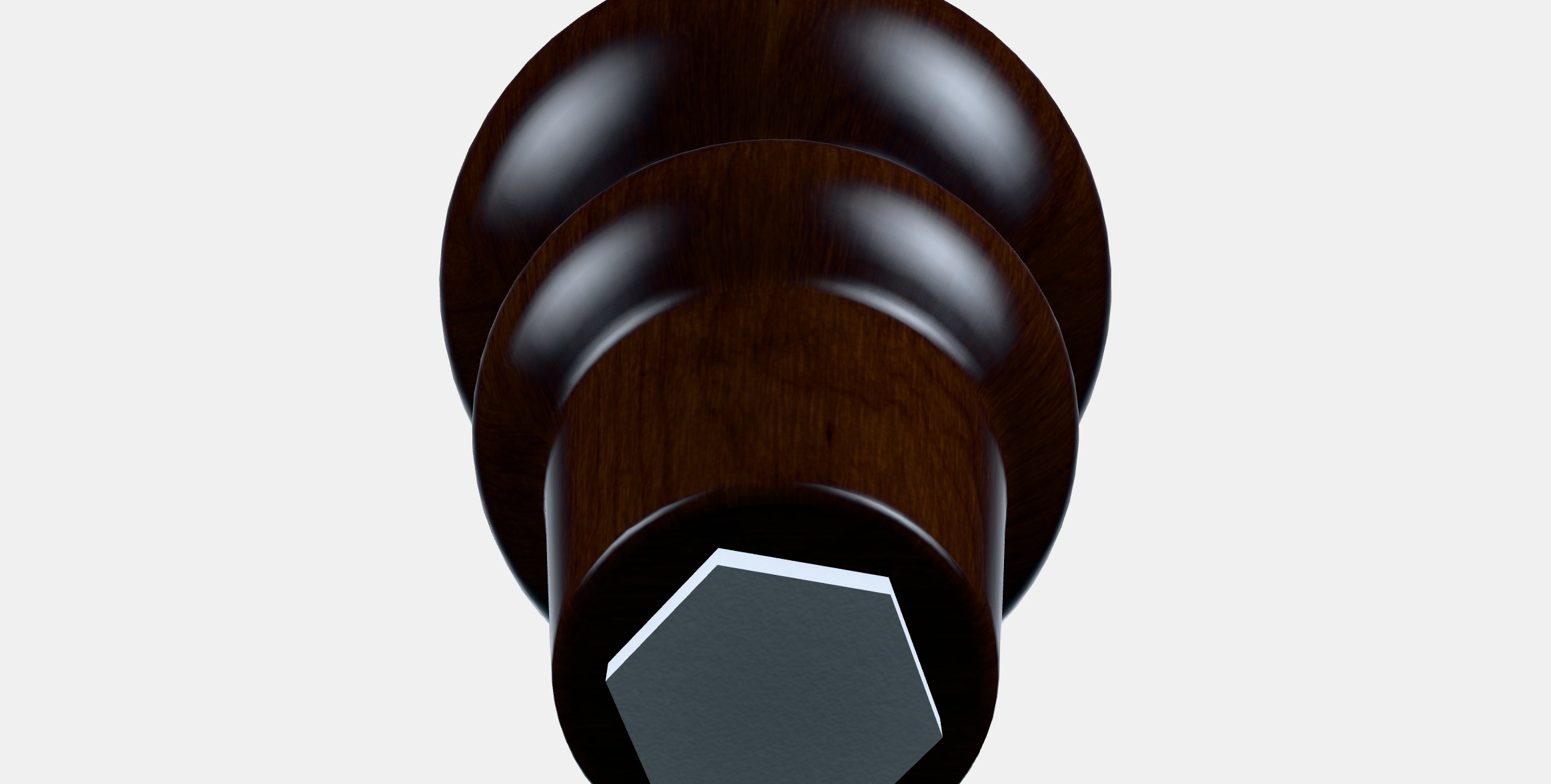 VISKAFORS Legs for sofa 1 Low-poly 3D model_8