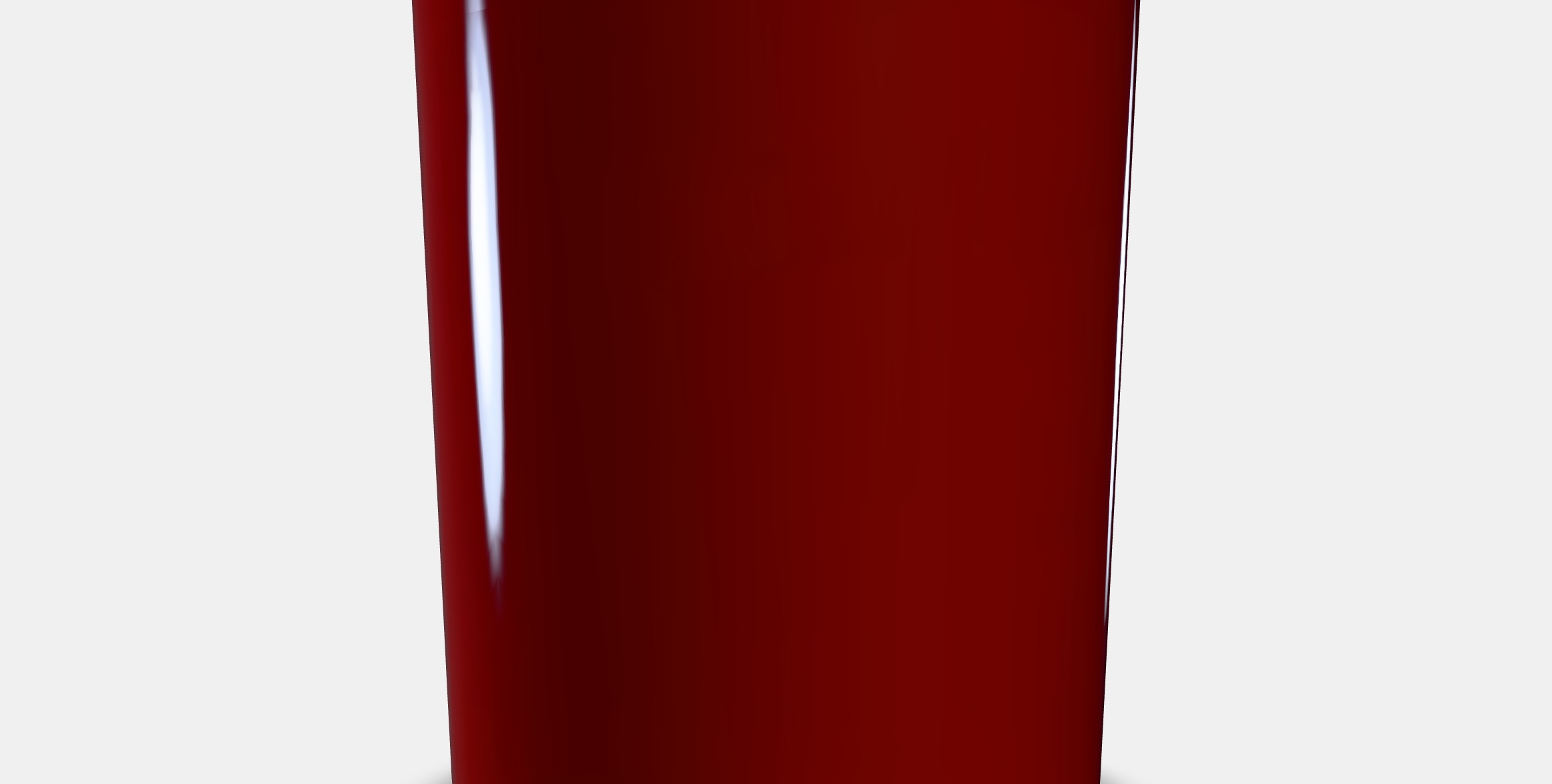 STORTSKON Scented candle in glass Low-poly 3D model_9