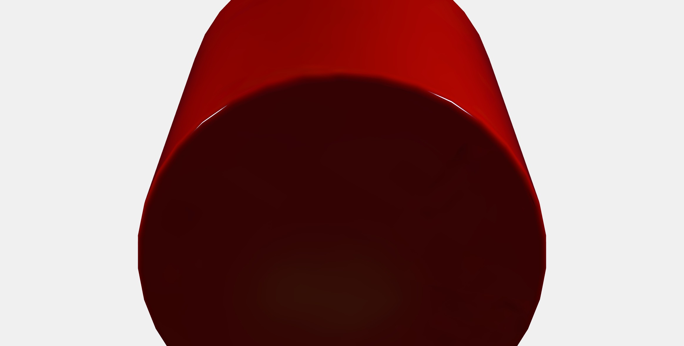 STORTSKON Scented candle in glass Low-poly 3D model_8