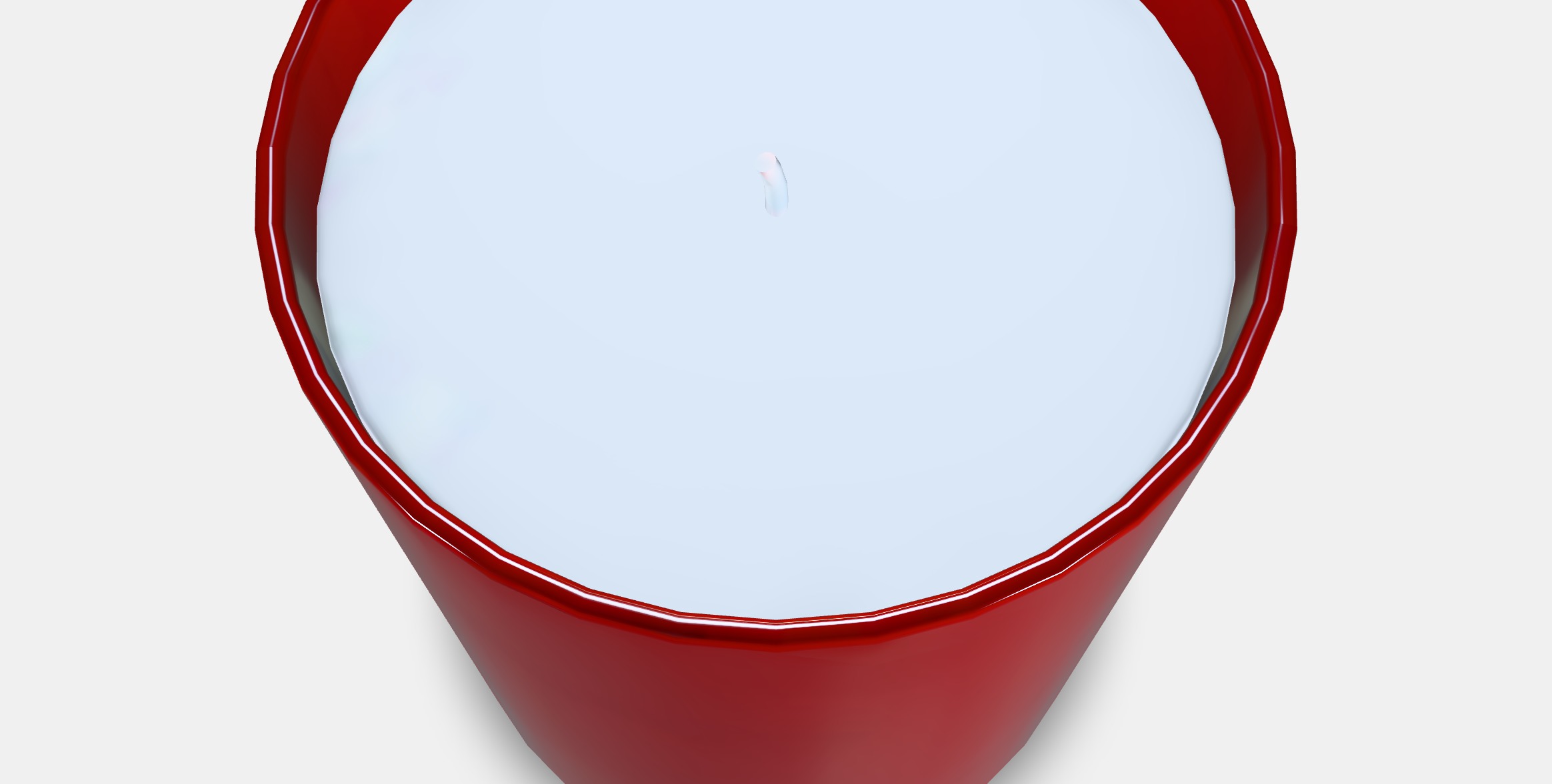 STORTSKON Scented candle in glass Low-poly 3D model_4