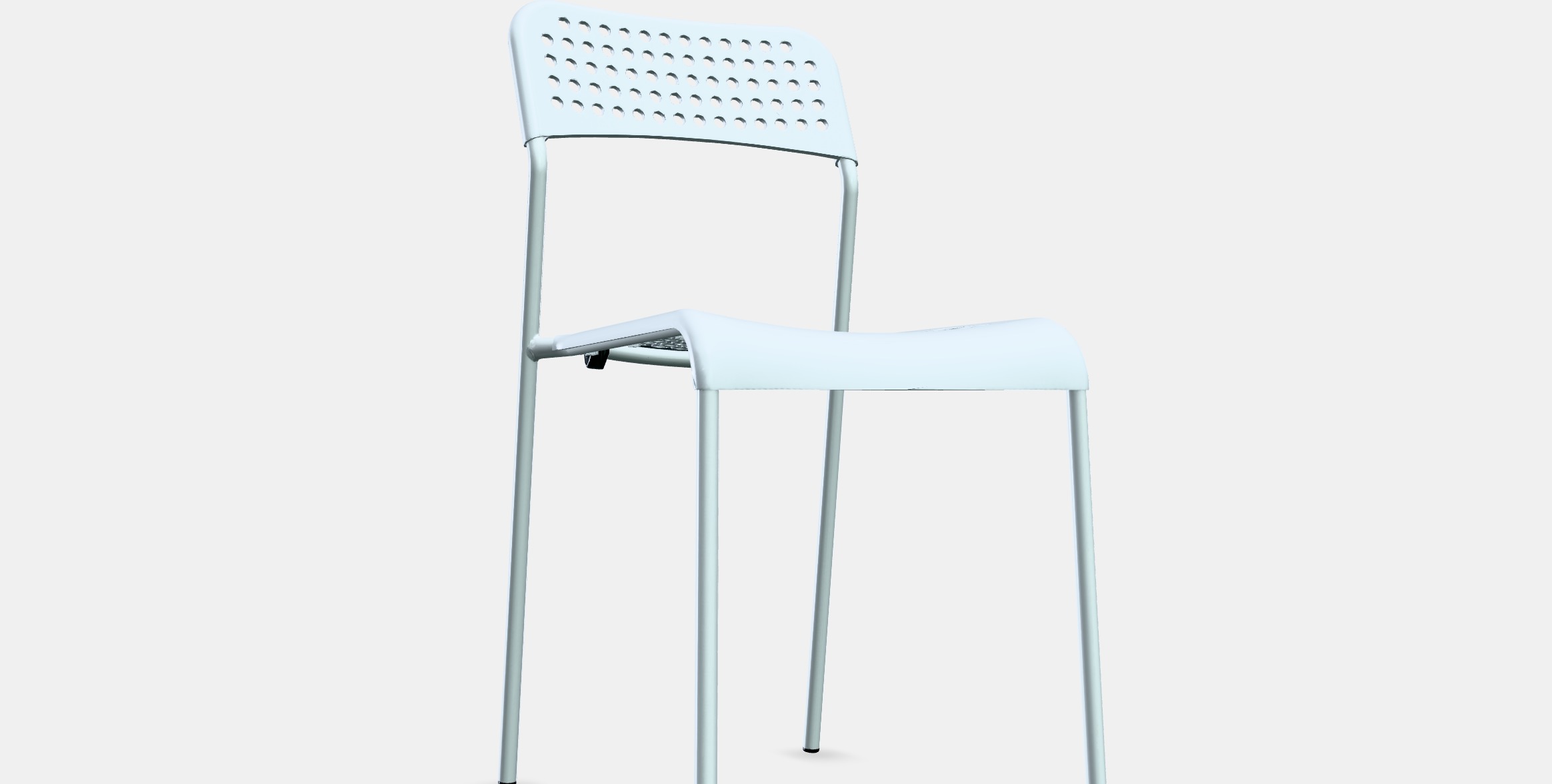ADDE Chair 3 Low-poly 3D model_9