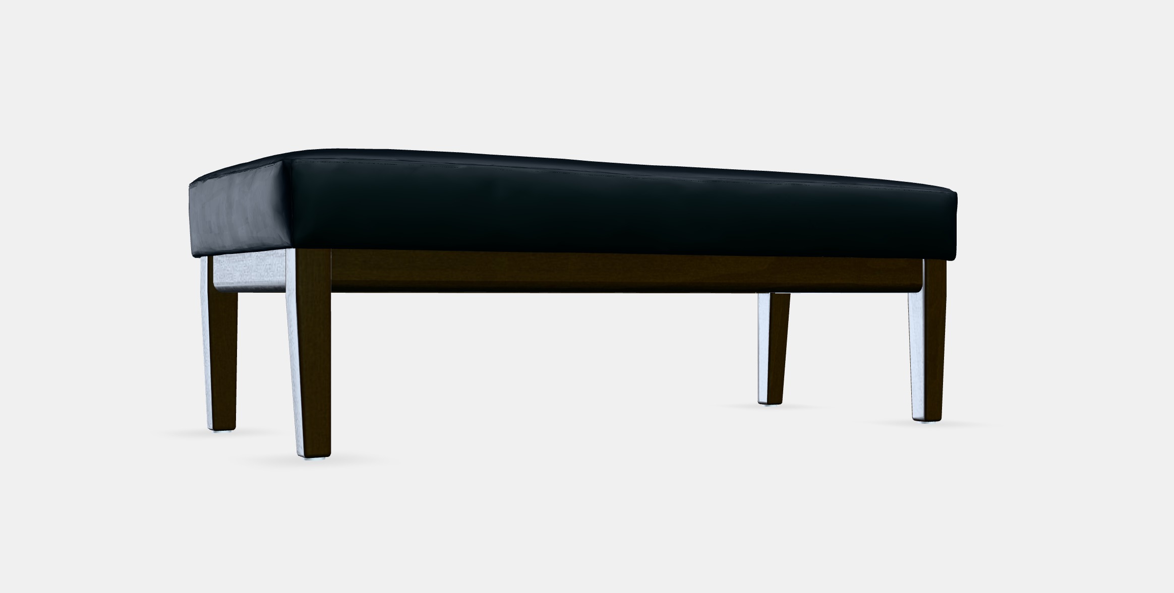 EKENASET Bench 2 Low-poly 3D model_8