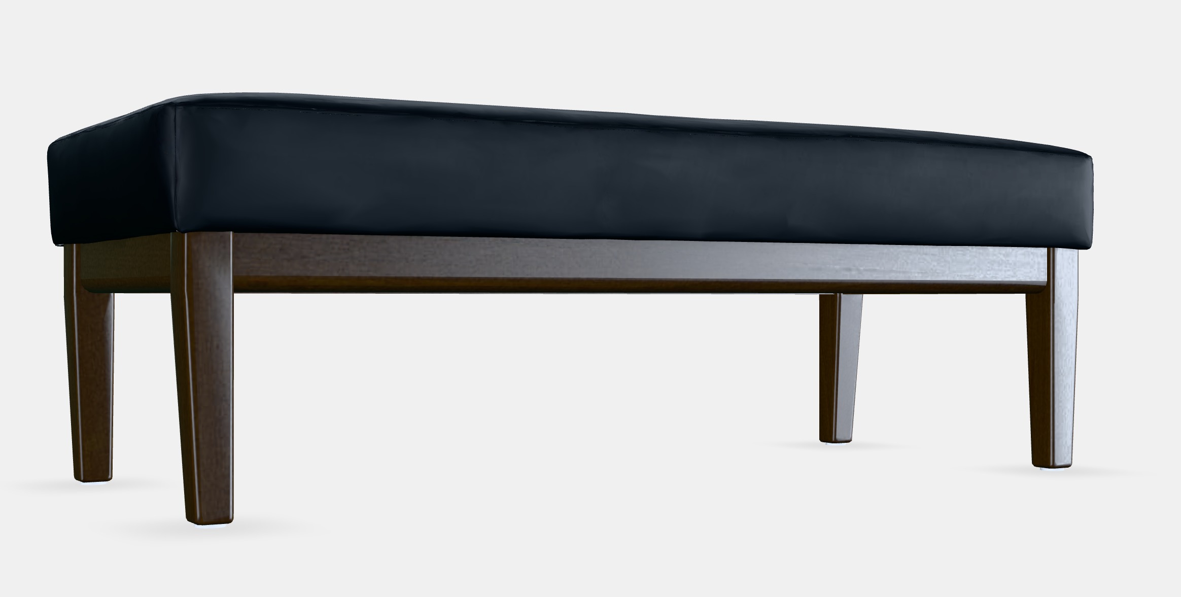 EKENASET Bench 2 Low-poly 3D model_3