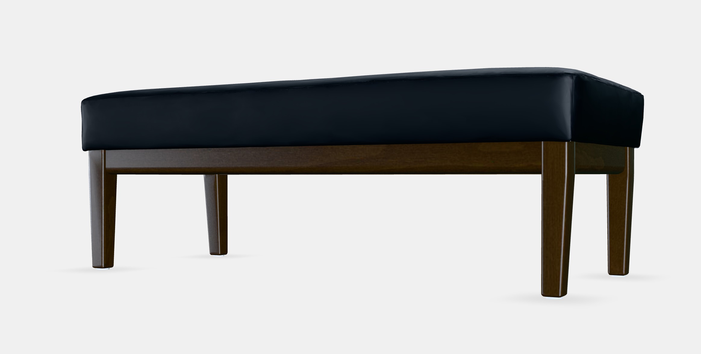 EKENASET Bench 2 Low-poly 3D model_7