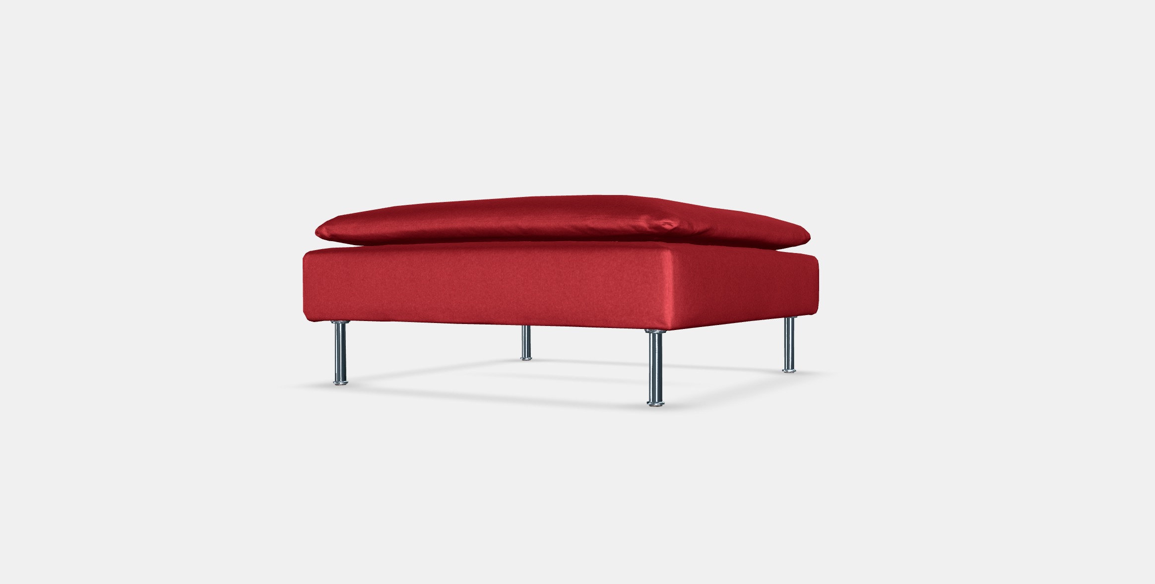 SODERHAMN Footstool cover 4 Low-poly 3D model_4