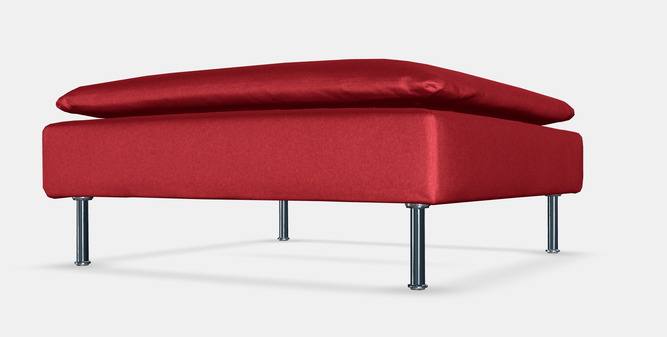 SODERHAMN Footstool cover 4 Low-poly 3D model_8
