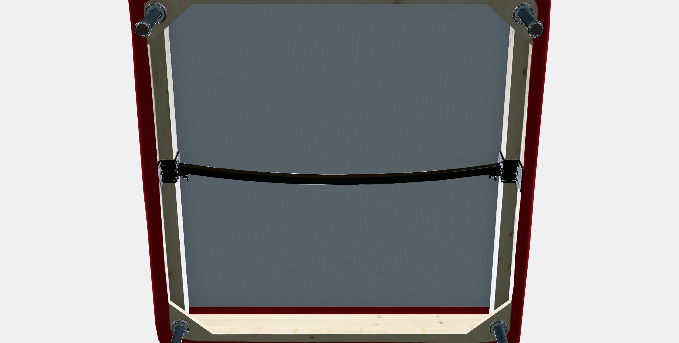 SODERHAMN Footstool cover 4 Low-poly 3D model_7