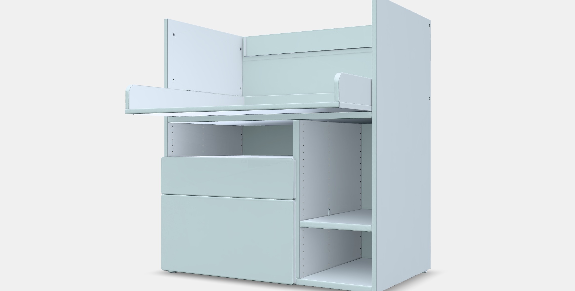 SMASTAD Desk 5 Low-poly 3D model_13