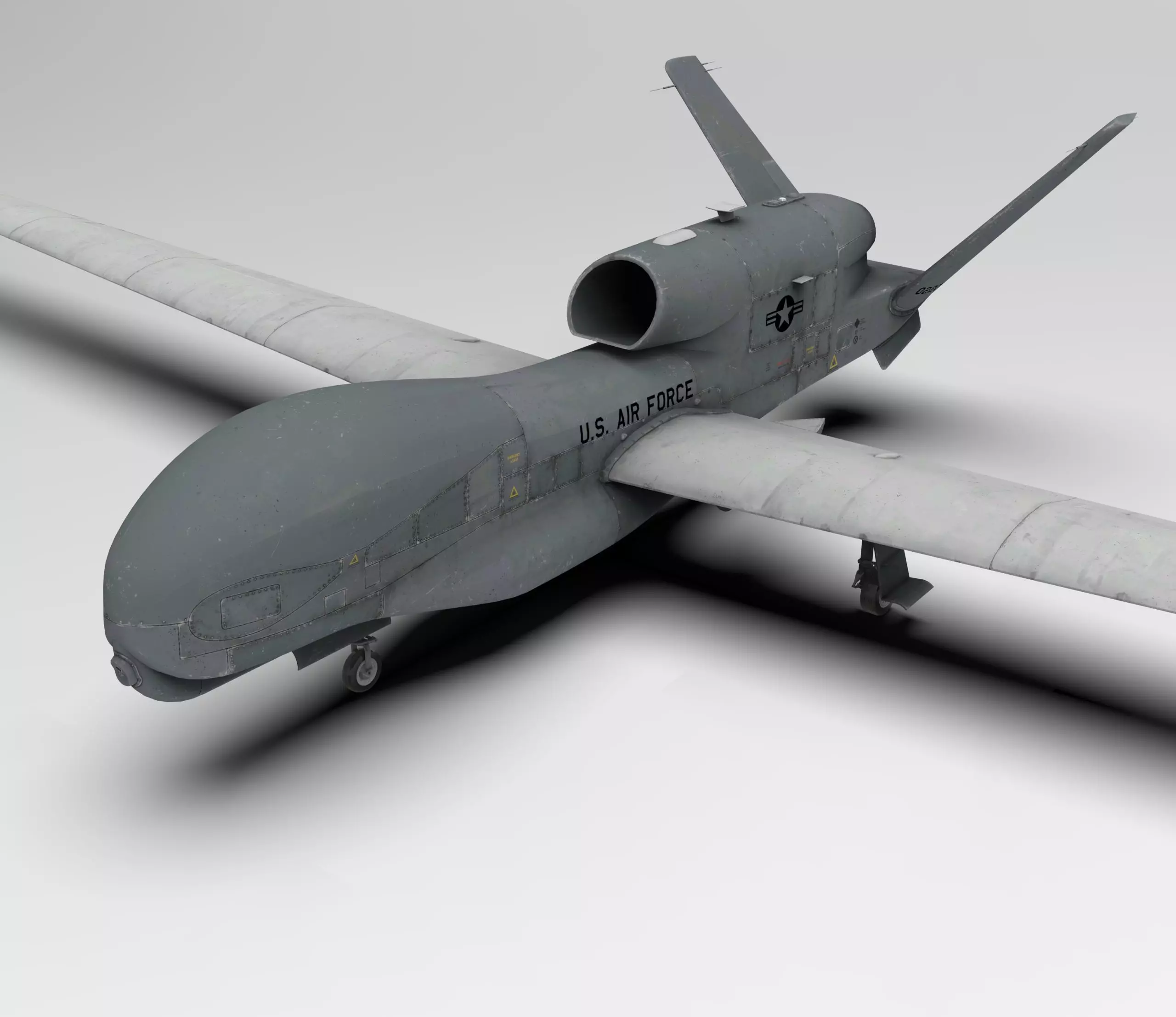 Northrop Grumman RQ-4 Global Hawk 3D model_0