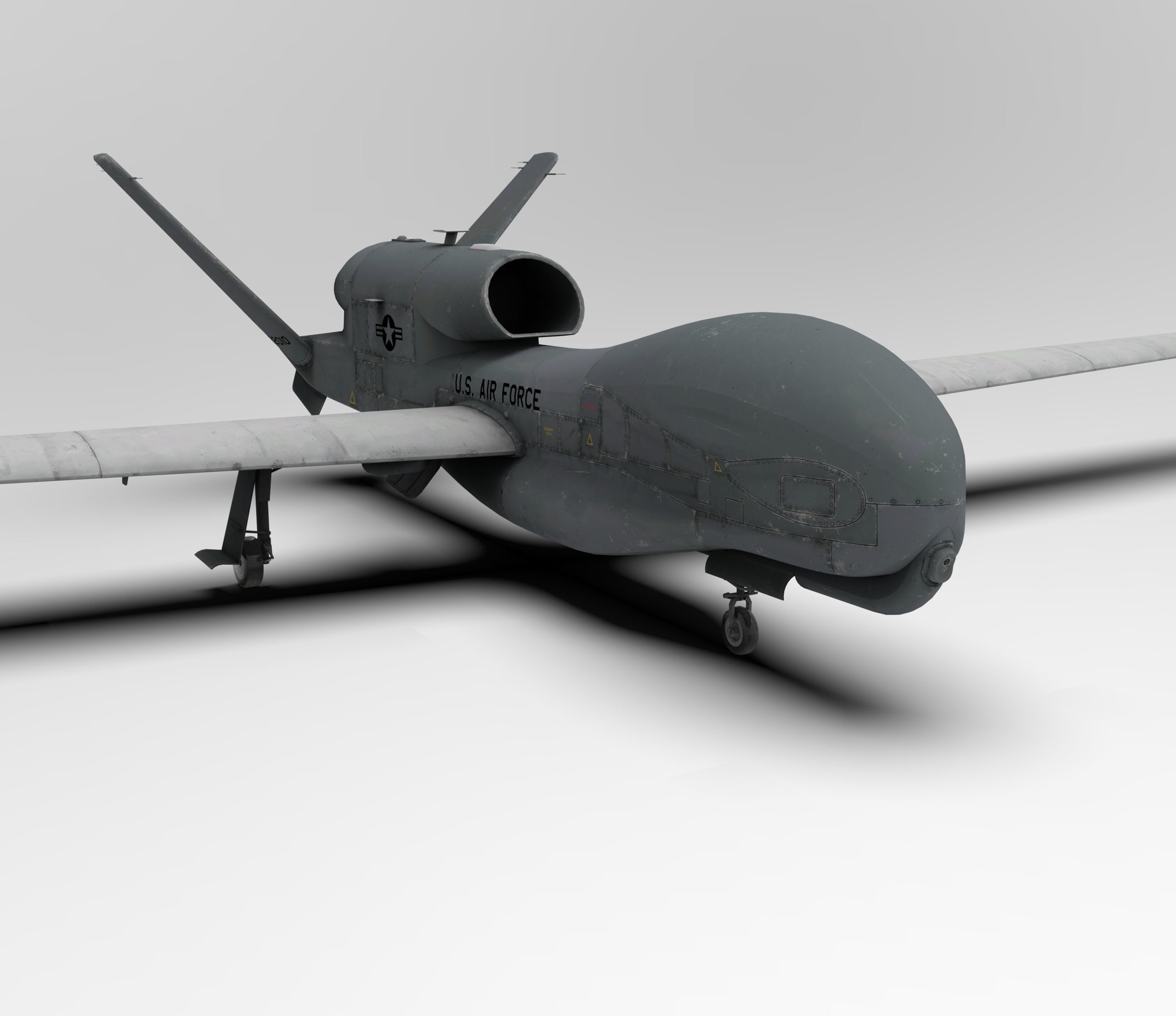 Northrop Grumman RQ-4 Global Hawk 3D model_1