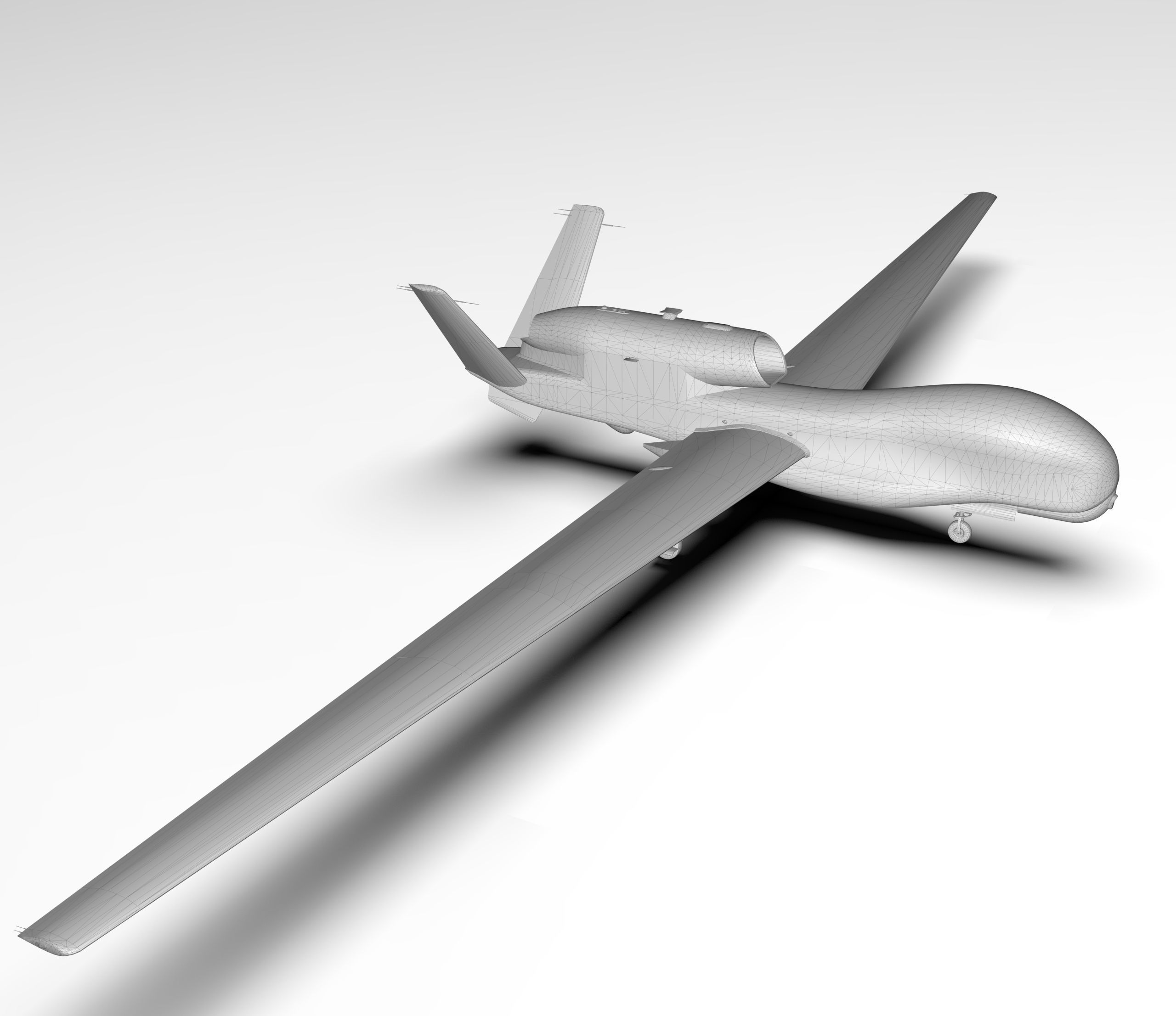 Northrop Grumman RQ-4 Global Hawk 3D model_8