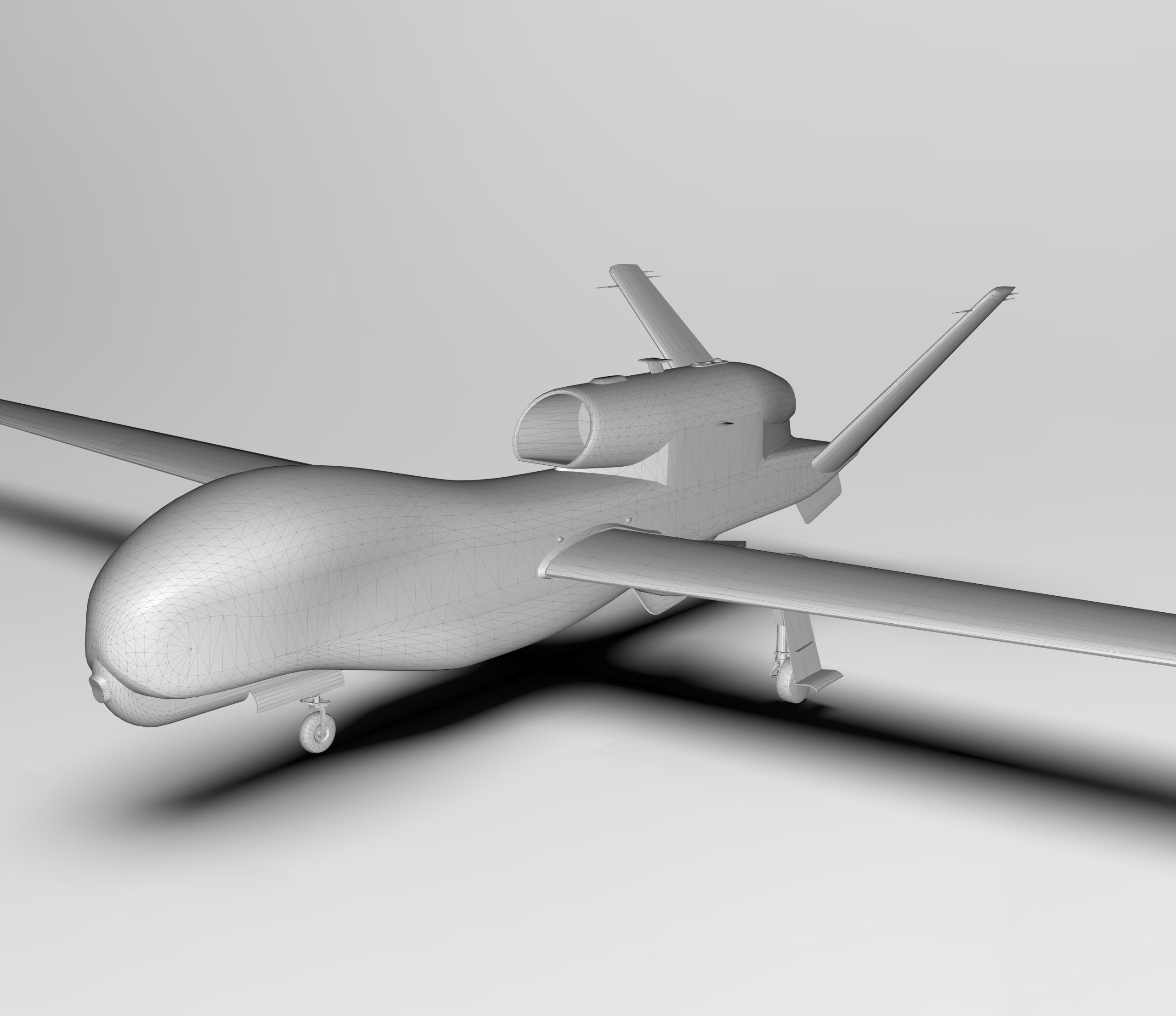 Northrop Grumman RQ-4 Global Hawk 3D model_6