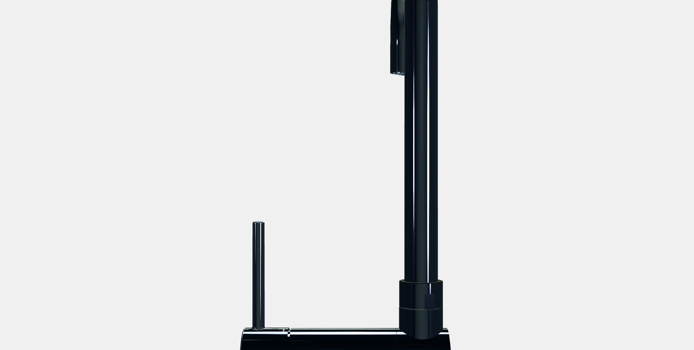 JUTTERN Kitchen mixer tap foldable Low-poly 3D model_15