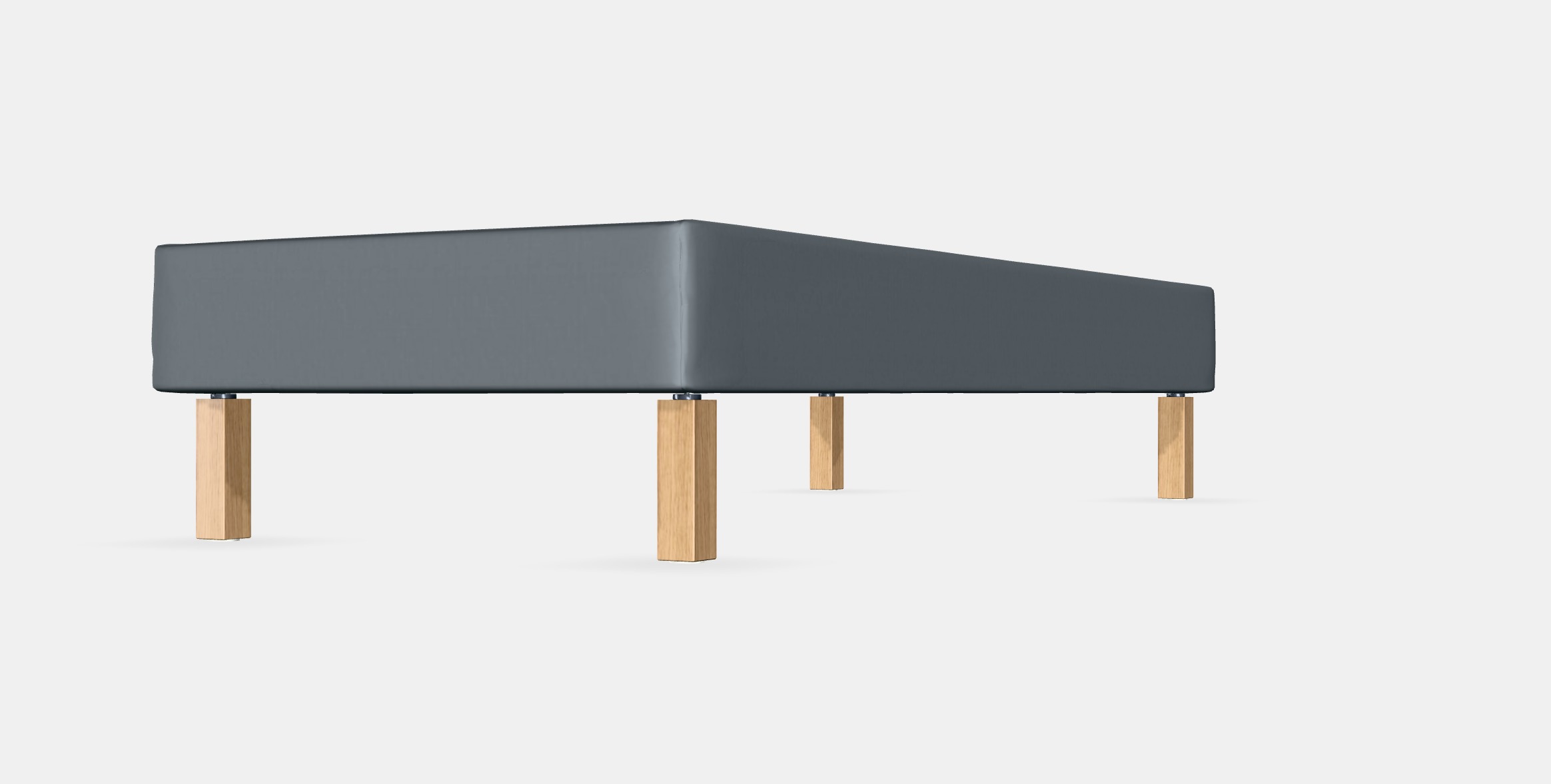 ESPEVAR Slatted mattress base with legs 14 Low-poly 3D model_6