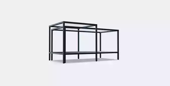 VITTSJO Nest of tables set of 2 Low-poly 3D model