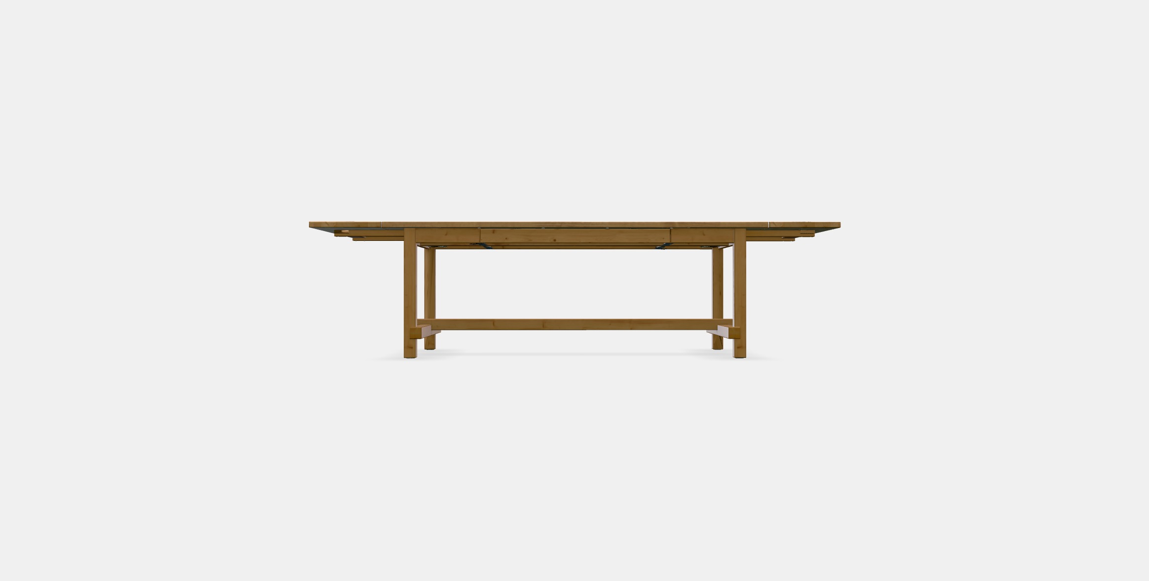 NORDVIKEN Extendable table 6 Low-poly 3D model_10