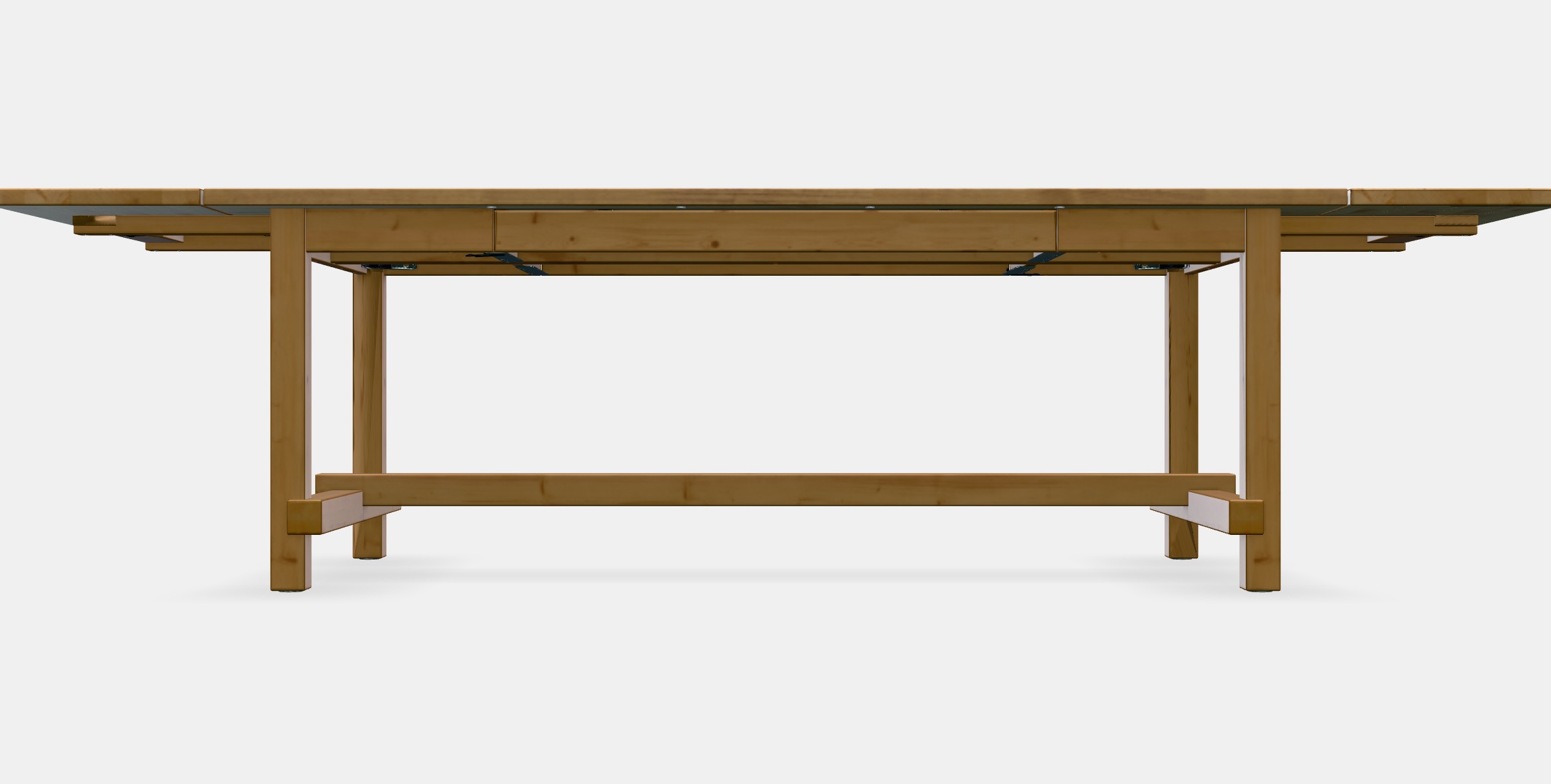 NORDVIKEN Extendable table 6 Low-poly 3D model_11