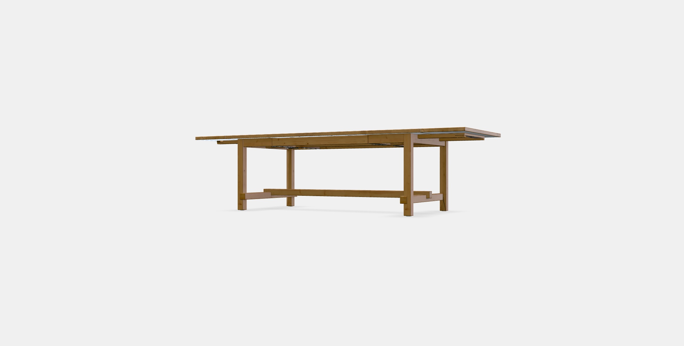 NORDVIKEN Extendable table 6 Low-poly 3D model_12