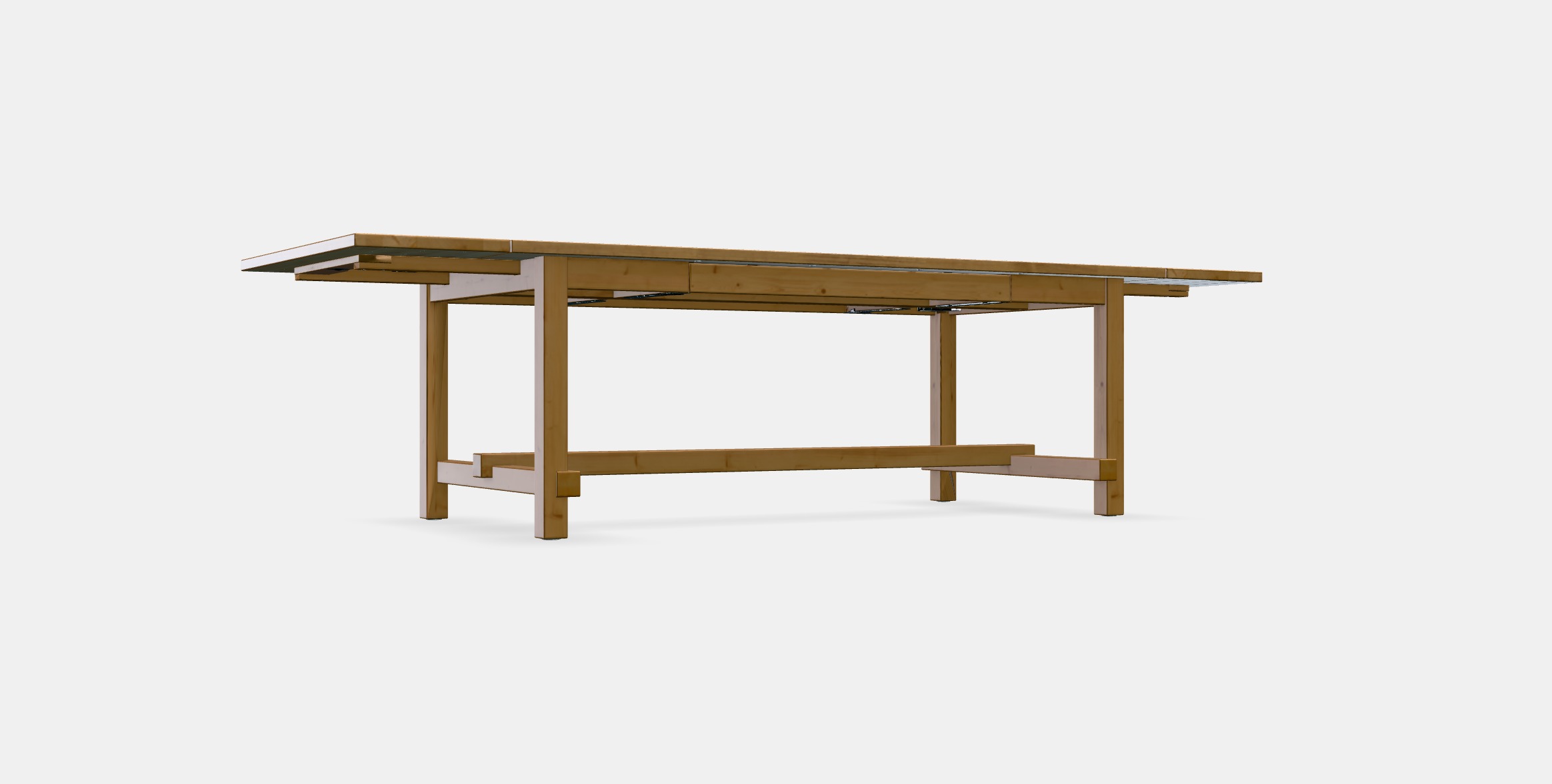 NORDVIKEN Extendable table 6 Low-poly 3D model_8