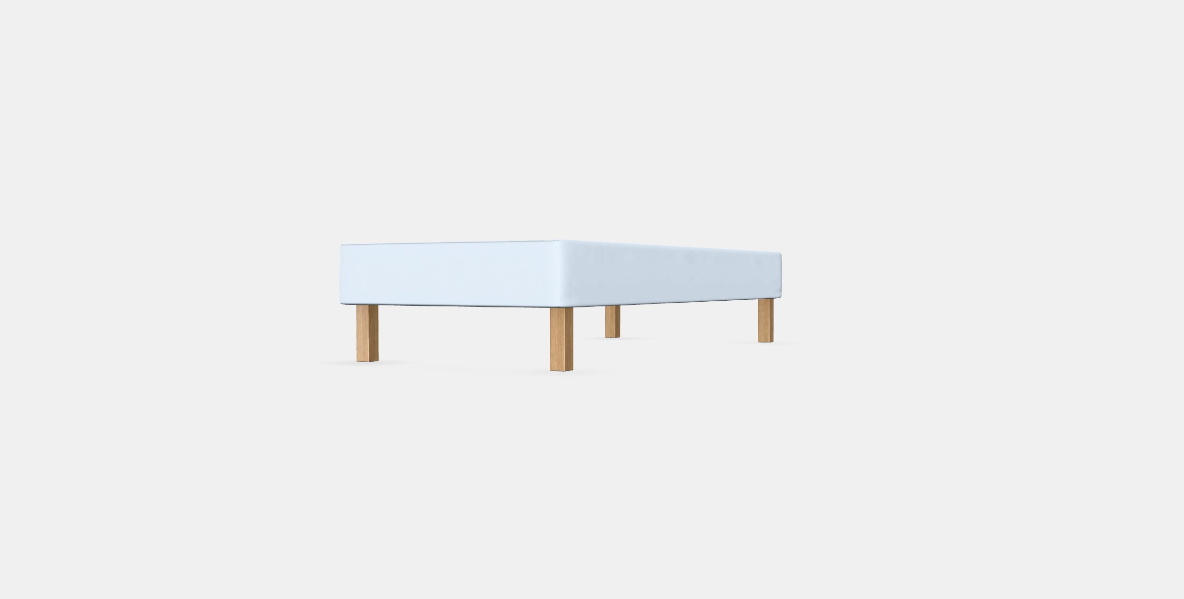 ESPEVAR Sprung mattress base with legs 1 Low-poly 3D model_3