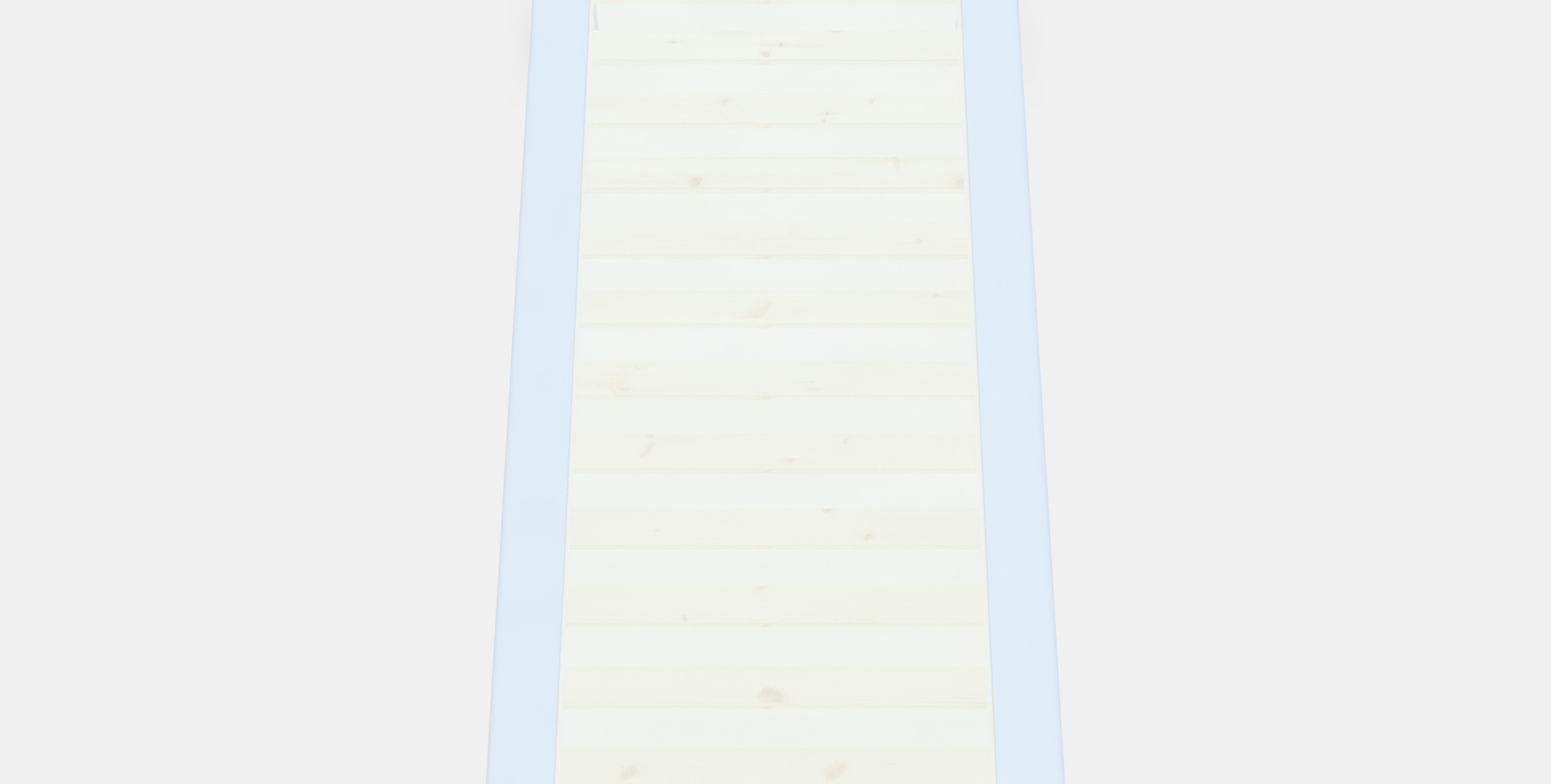 ESPEVAR Sprung mattress base with legs 1 Low-poly 3D model_6