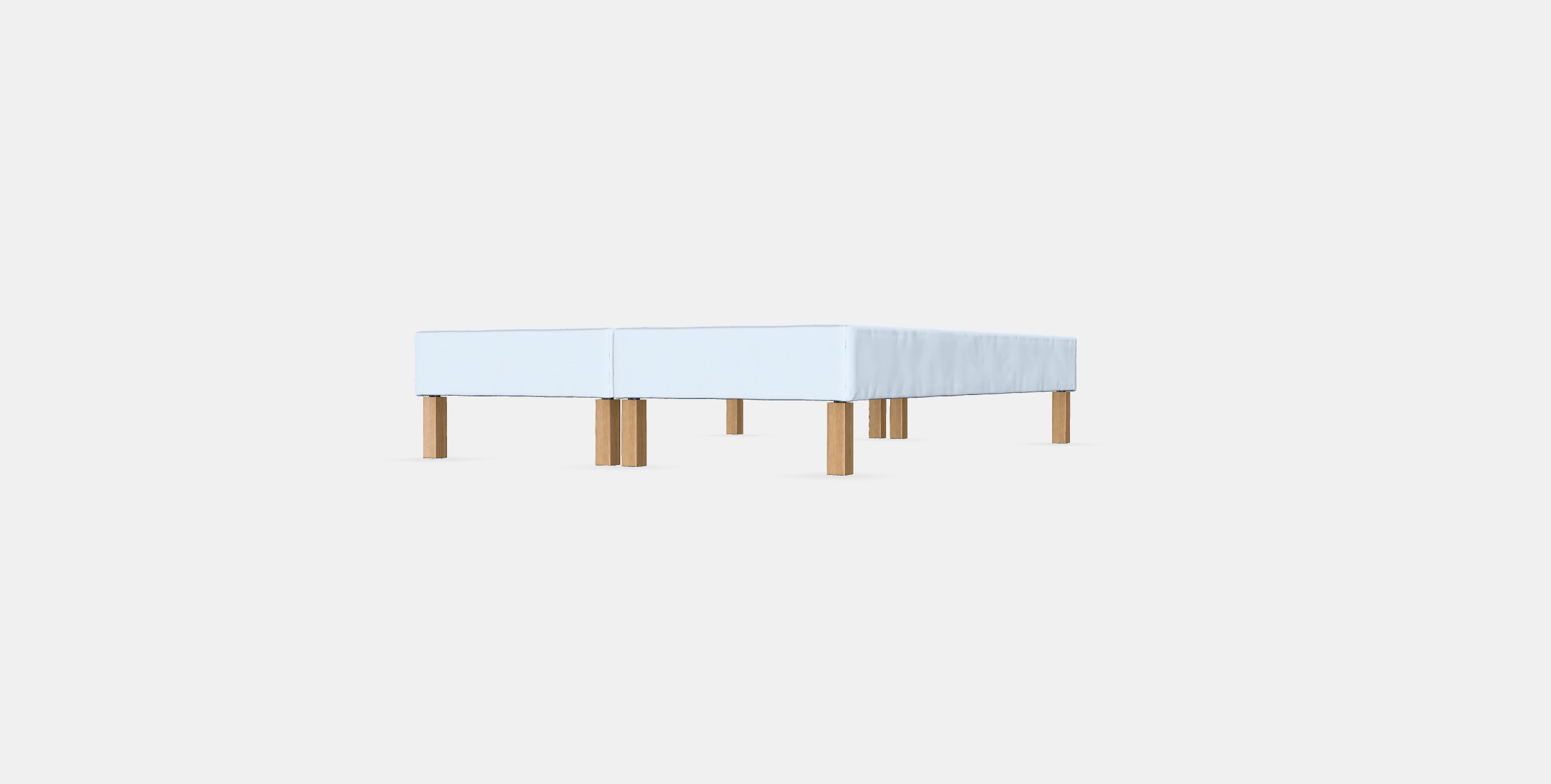 ESPEVAR Slatted mattress base with legs 15 Low-poly 3D model_4