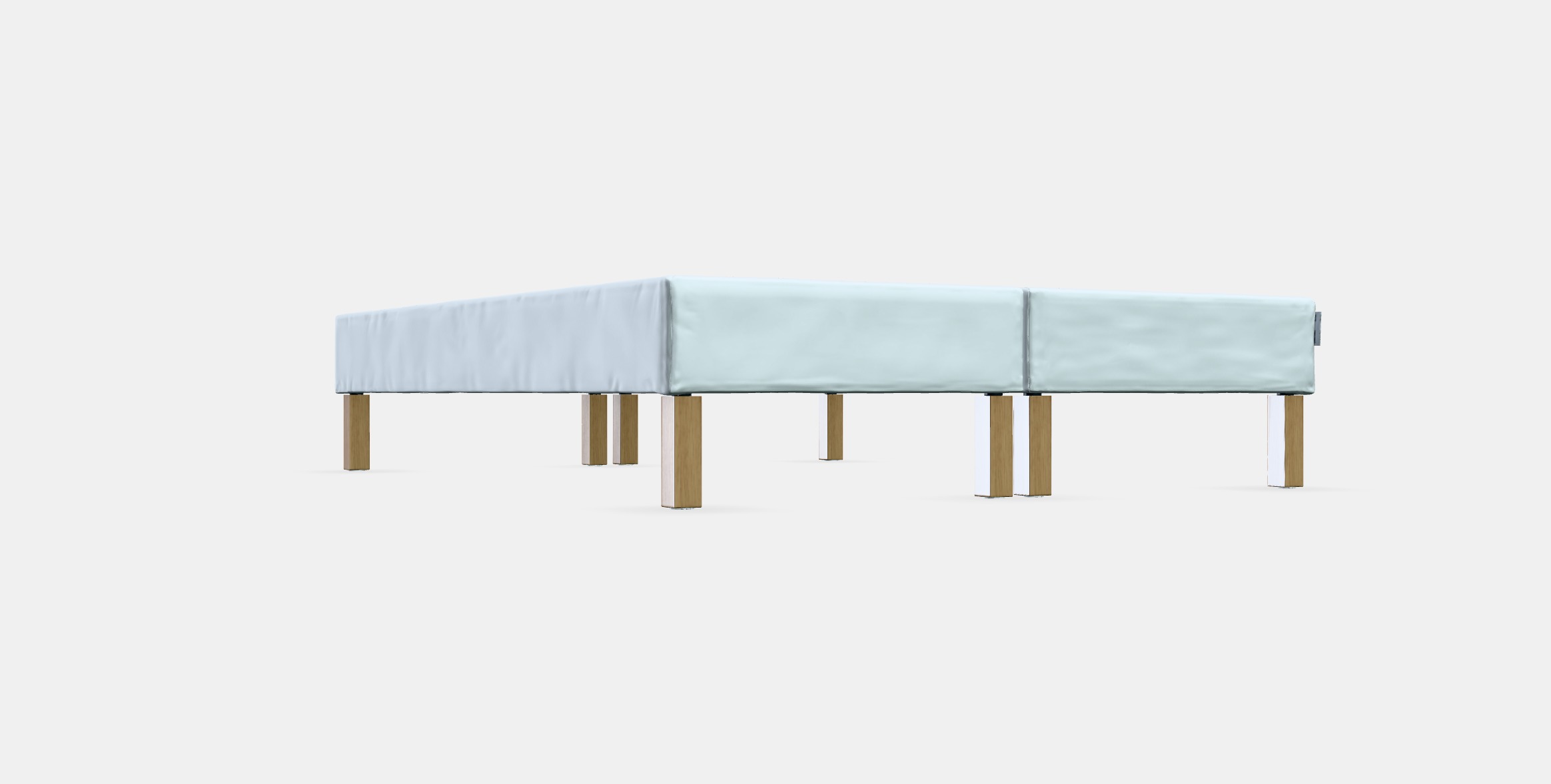 ESPEVAR Slatted mattress base with legs 15 Low-poly 3D model_9