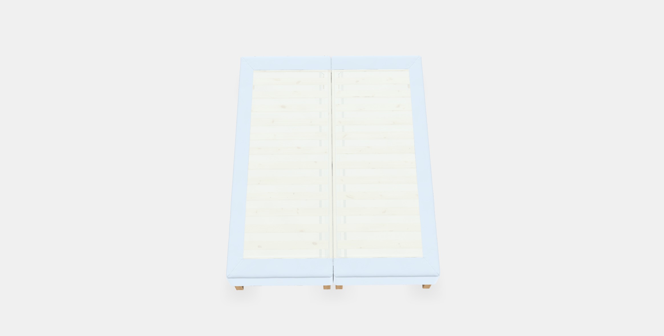 ESPEVAR Slatted mattress base with legs 15 Low-poly 3D model_5