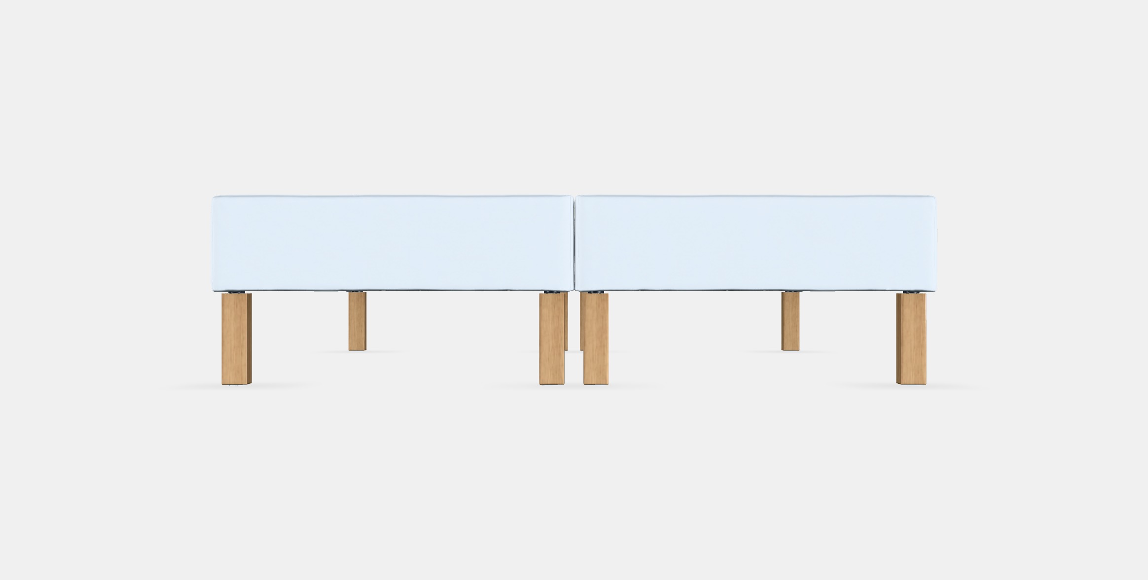 ESPEVAR Slatted mattress base with legs 15 Low-poly 3D model_15