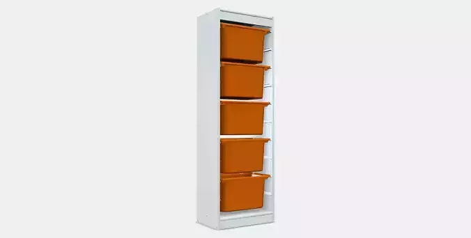TROFAST Storage combination with boxes 45