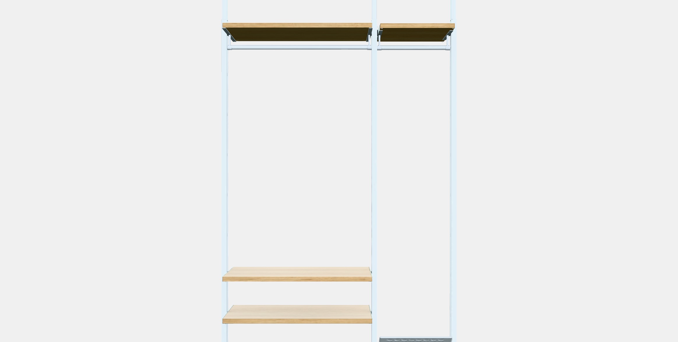 ELVARLI Wardrobe combination 19 Low-poly 3D model_15