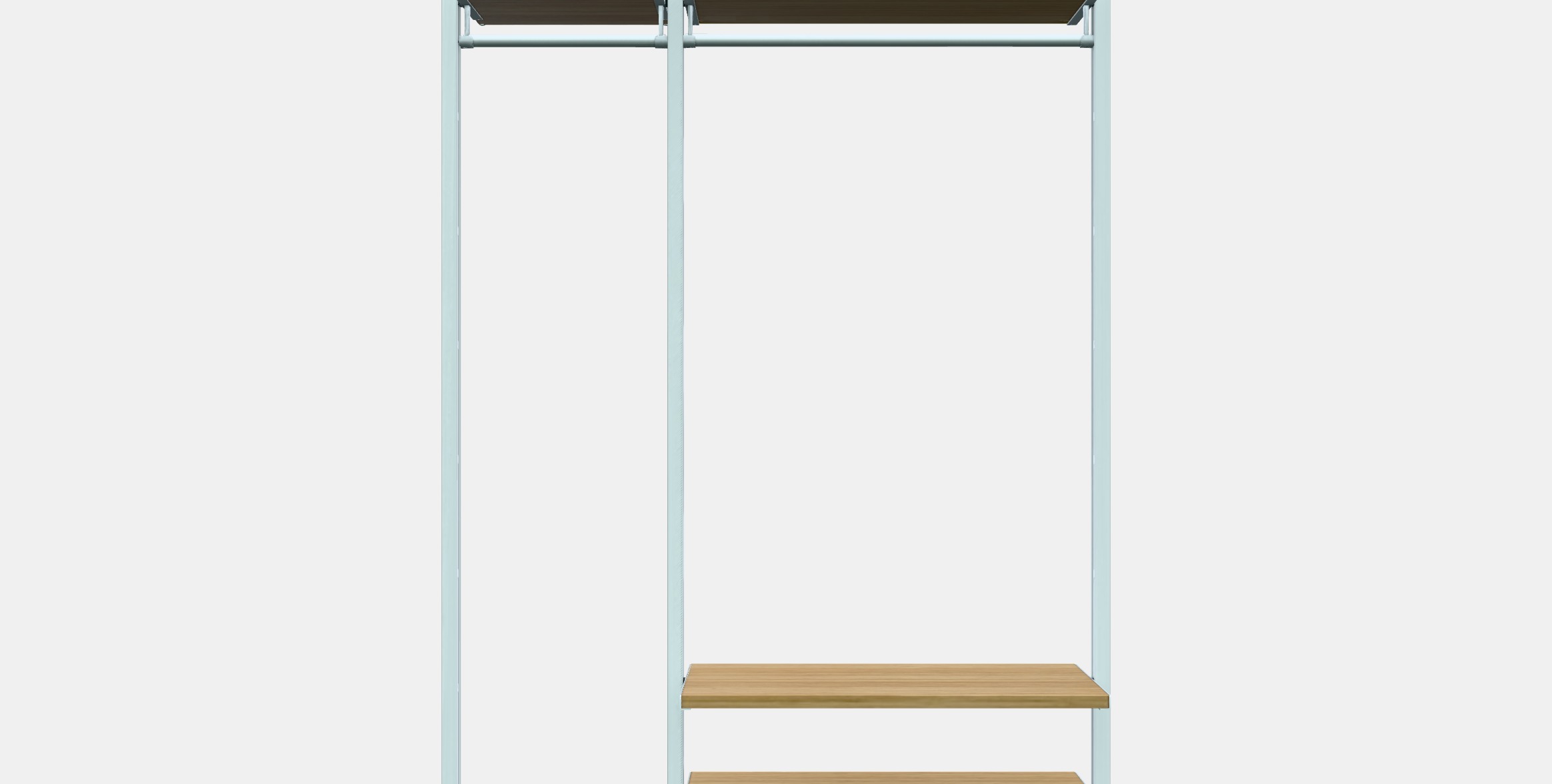 ELVARLI Wardrobe combination 19 Low-poly 3D model_11