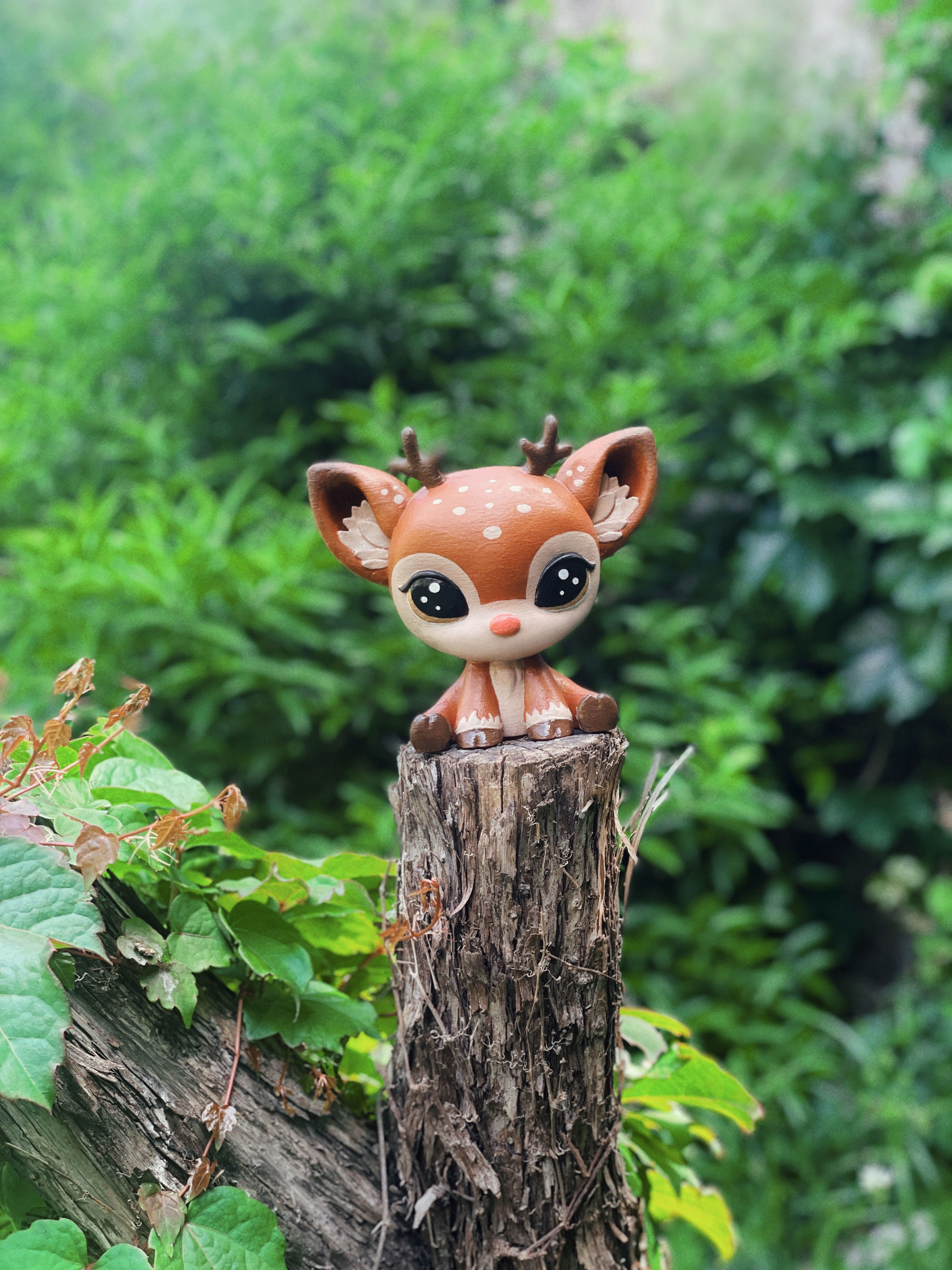 Fauna Baby Deer Christmas Companion 3D print model_1