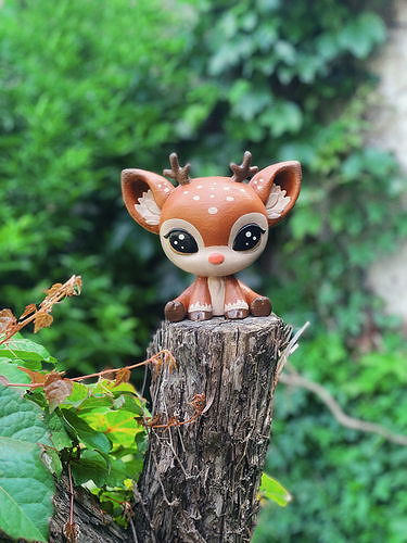 Fauna Baby Deer Christmas Companion 3D print model