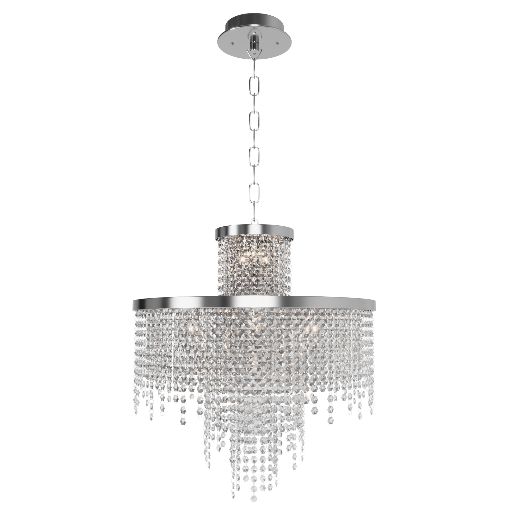 Chandelier Cascada chrome 62GDM-80230 3D model_6