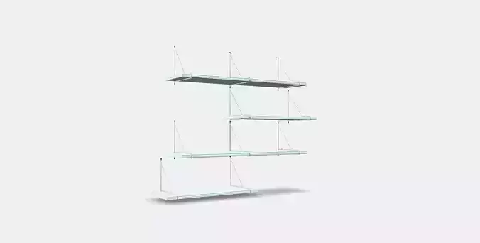 BERGSHULT - PERSHULT Wall shelf combination 1
