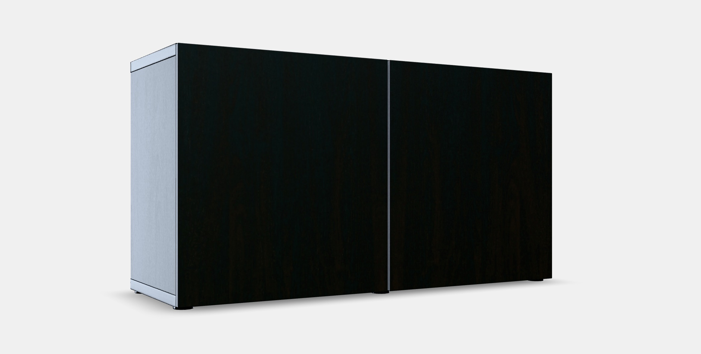 BESTA Shelf unit with doors 26 3D model_7