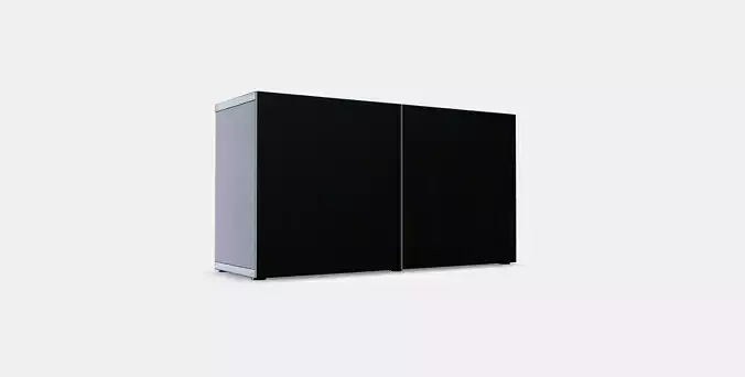 BESTA Shelf unit with doors 26