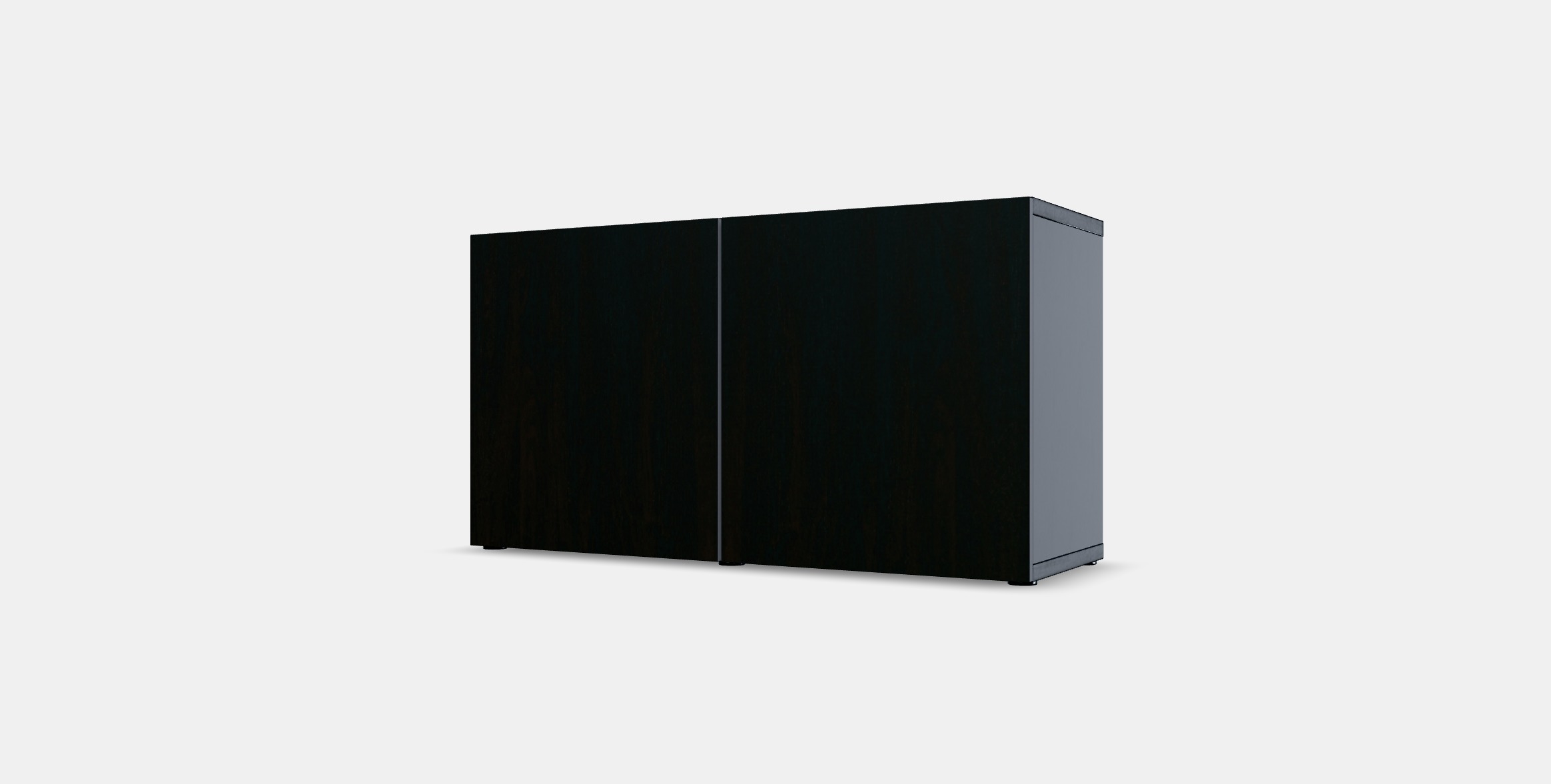 BESTA Shelf unit with doors 26 3D model_12