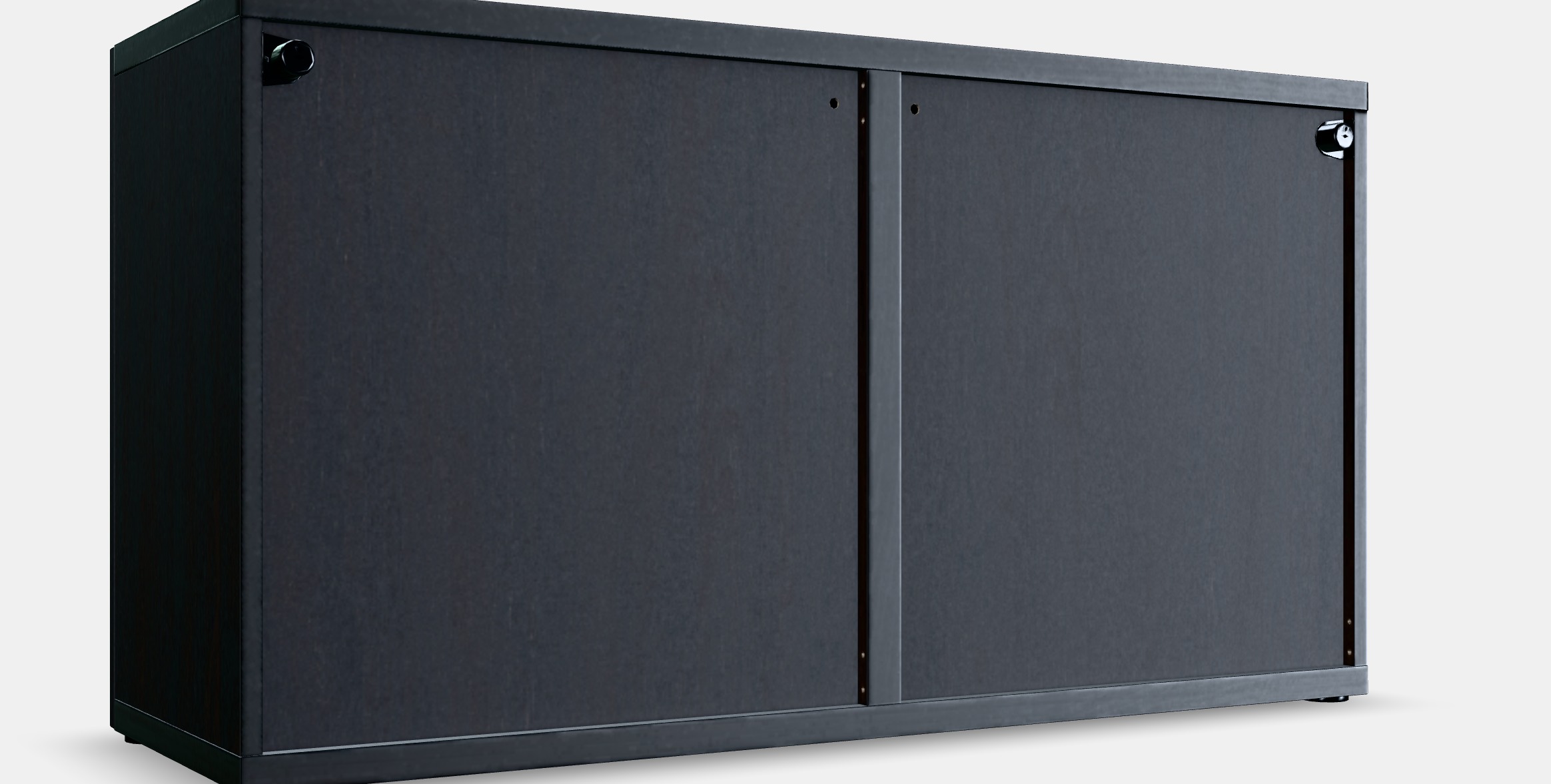 BESTA Shelf unit with doors 26 3D model_5