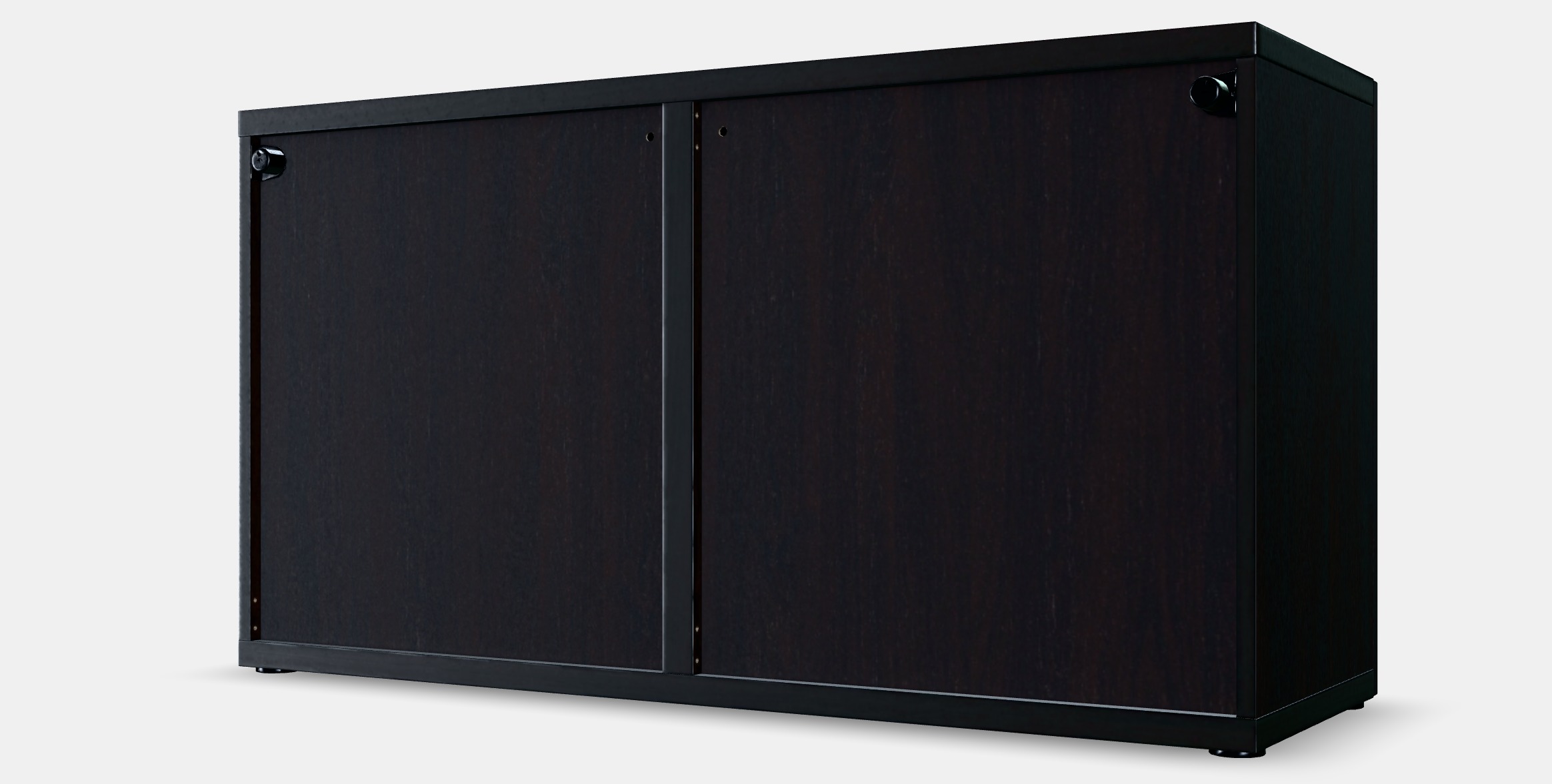 BESTA Shelf unit with doors 26 3D model_11