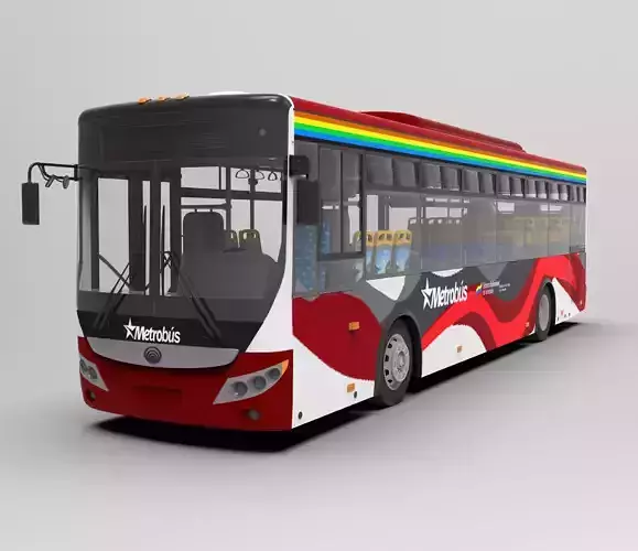 Yutong ZK6118HGA 3D model