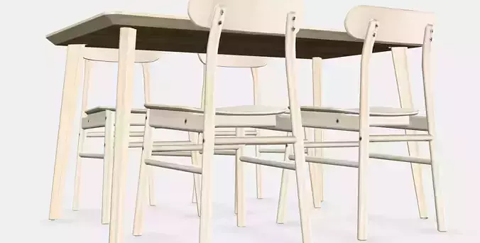 LISABO - RONNINGE Table and 4 chairs