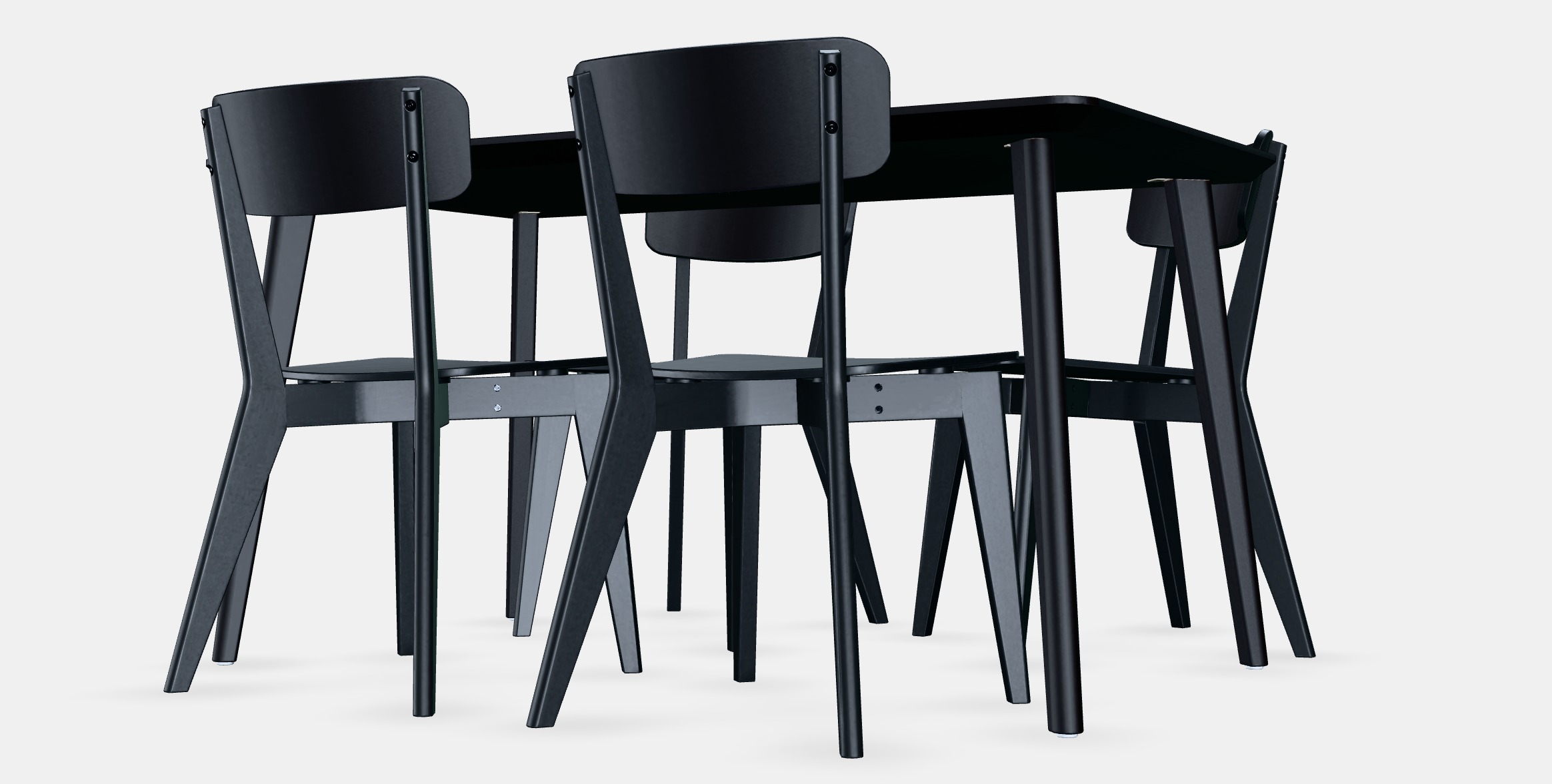 LISABO - LISABO Table and 4 chairs 2 3D model_7