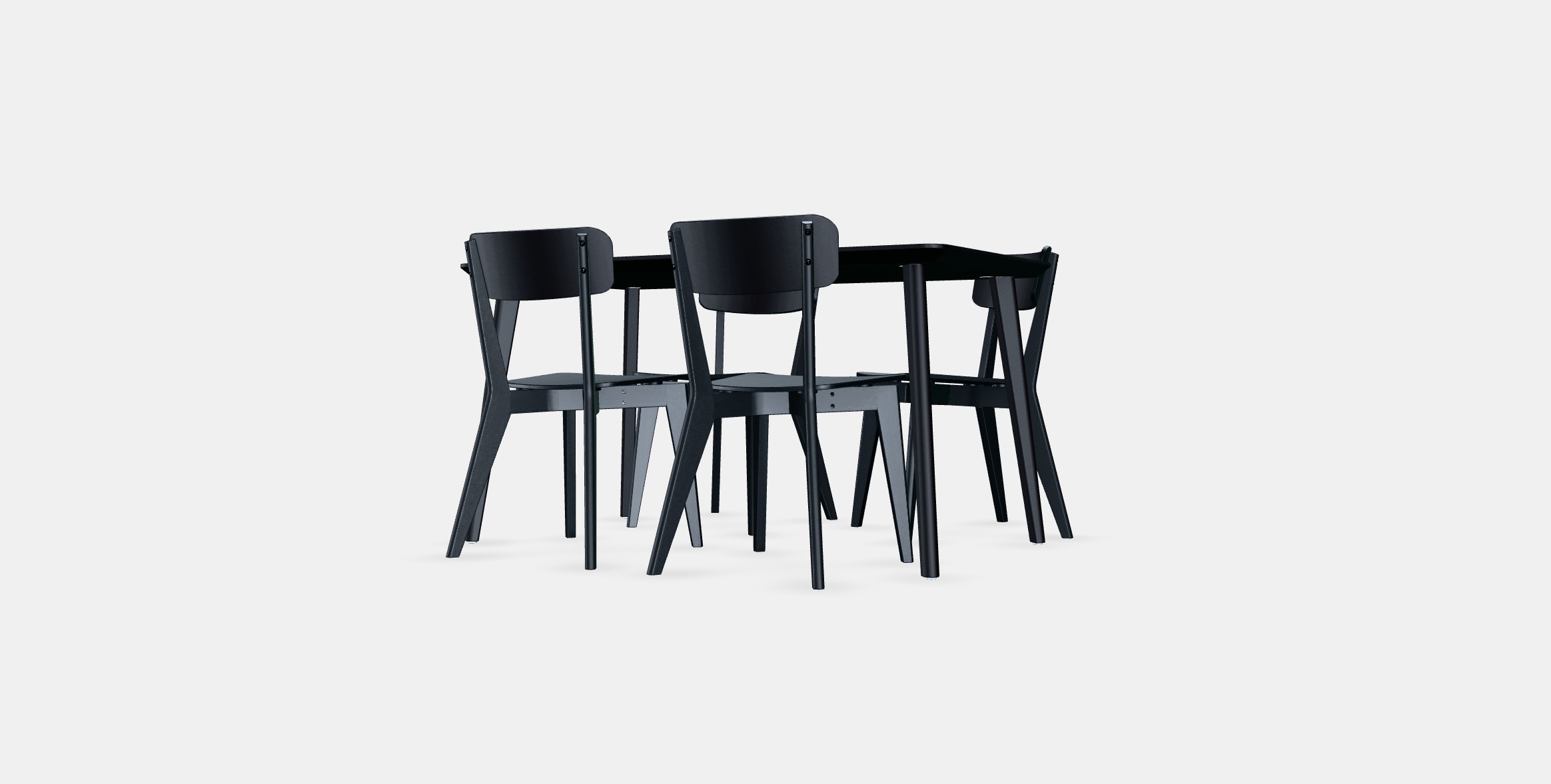 LISABO - LISABO Table and 4 chairs 2 3D model_5