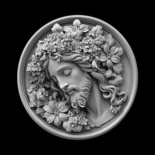 Jesus Christ Bust 3D print model
