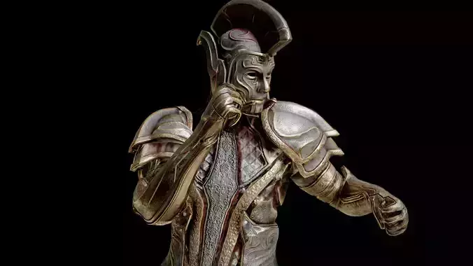 Armored Warrior 3D model