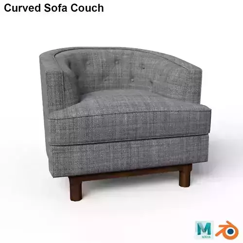 Curved Sofa