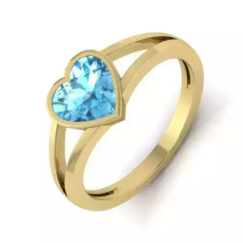 Women Diamond Ring 3dm STL  Render Details - PR-099 DIA