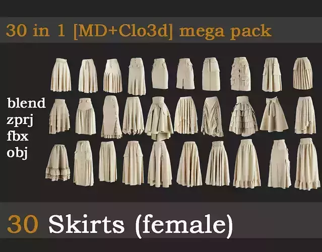 30 skirts 